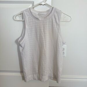 Lululemon: White Tank Top
